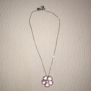 Swarovski crystal flower necklace